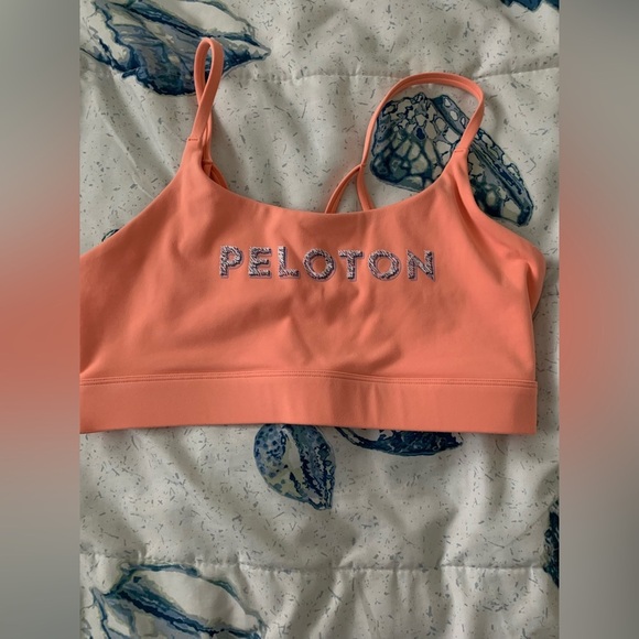 Peloton Coral Sports Bra - Picture 1 of 3
